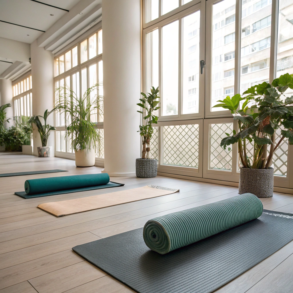 Dedicated recovery and stretching area
